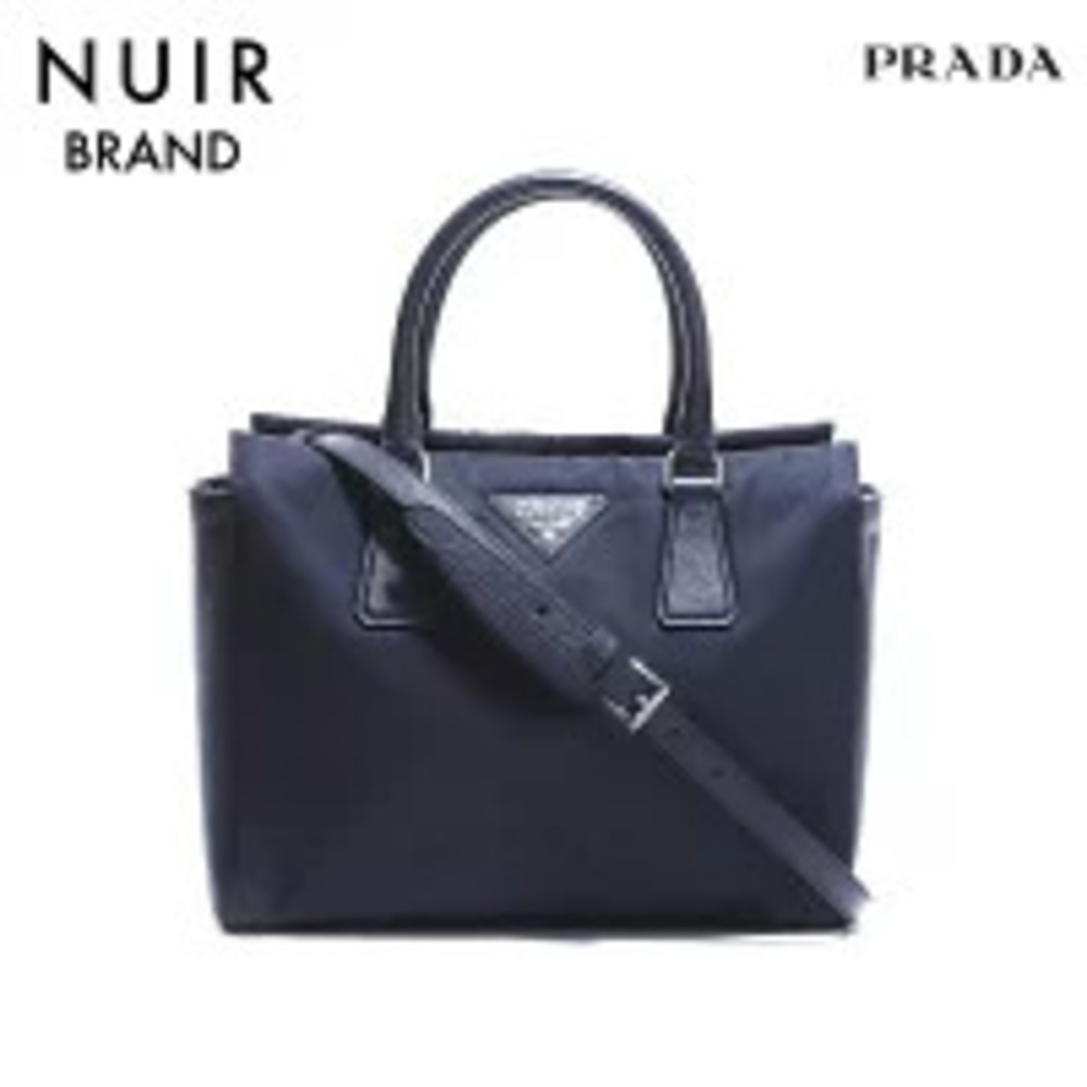 Prada Saffiano Tote Bag Black
